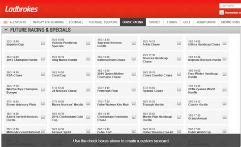 Ladbrokes Ante Post Odds .